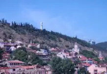 Панорама Старого города Тбилиси