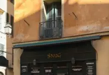 Охристые фасады Старого города Ниццы