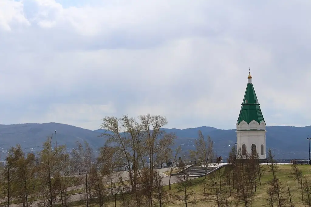 Часовня Параскевы Пятницы на Караульной горе в Красноярске